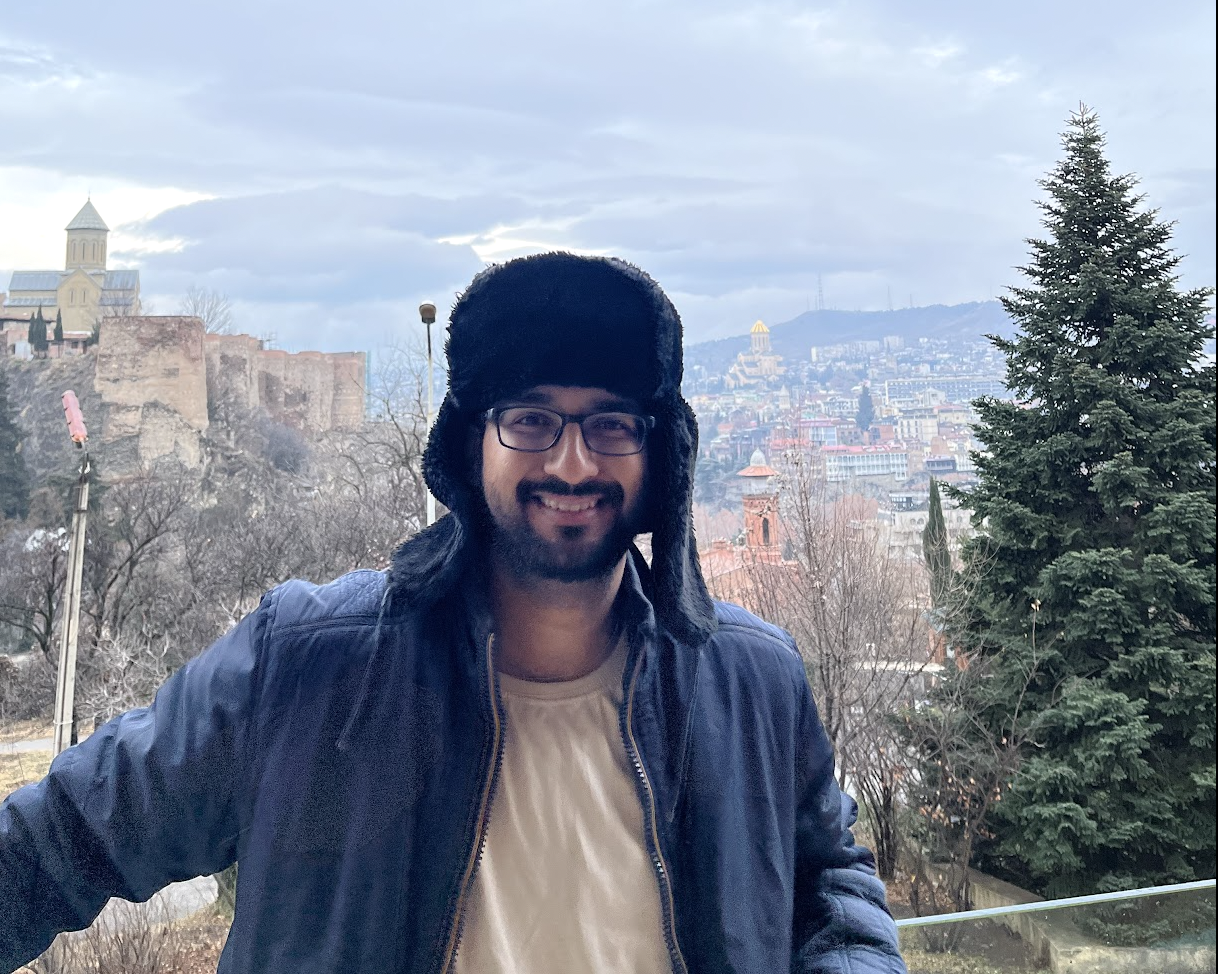 Parth Sharma in Tbilisi